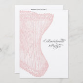 Invitation de la Nouvelle-Orléans Bachelorette Par (Devant / Derrière)