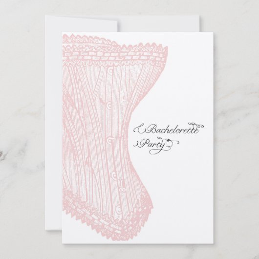 Invitation de la Nouvelle-Orléans Bachelorette Par (Devant)