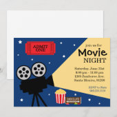 Invitation de la nuit de cinéma (Devant / Derrière)