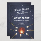 Invitation de la nuit de cinéma sous les étoiles B (Devant / Derrière)
