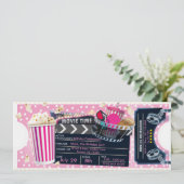 Invitation de la nuit de fillette (Debout devant)