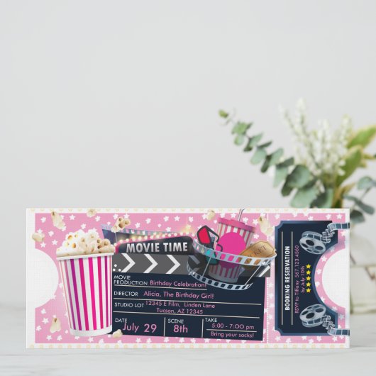 Invitation de la nuit de fillette (Debout devant)