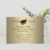 Invitation de la nuit d'ouverture d'or (Debout devant)