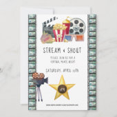 Invitation de la nuit du cinéma virtuel (Devant)