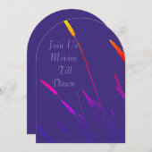 Invitation de la nuit du film (Devant / Derrière)