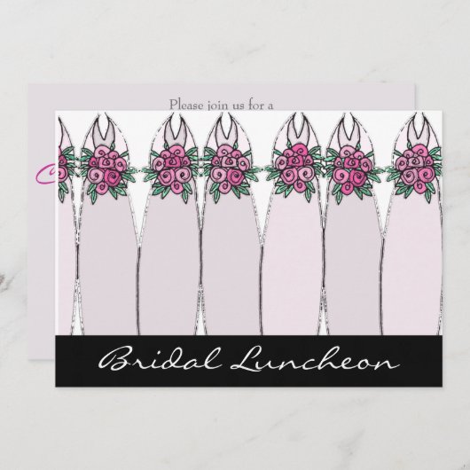 Invitation de la nuptiale (Devant / Derrière)