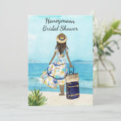 Invitation de la nuptiale africaine American Beach (Debout devant)