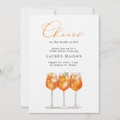 Invitation de la nuptiale Aperol Spritz (Devant)