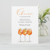 Invitation de la nuptiale Aperol Spritz (Debout devant)