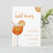 Invitation de la nuptiale Aperol Spritz (Debout devant)
