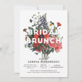 Invitation de la nuptiale de Brunch (Devant)