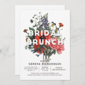 Invitation de la nuptiale de Brunch (Devant / Derrière)