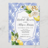 Invitation de la nuptiale de citron méditerranéen (Devant / Derrière)