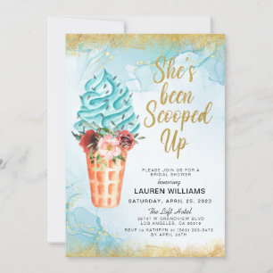 Invitation de la nuptiale de crème glacée