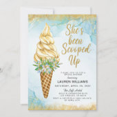 Invitation de la nuptiale de crème glacée (Devant)