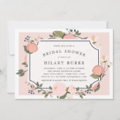 Invitation de la nuptiale de Garden Gate | Blush (Devant)