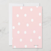 Invitation de la nuptiale de la poussoir Corset et (Dos)