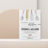 Invitation de la nuptiale de la recette