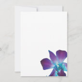 Invitation de la nuptiale de l'orchidée Dendrobium (Dos)