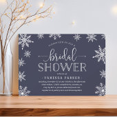 Invitation de la nuptiale de neige en hiver