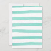 Invitation de la nuptiale de style Kentucky Derby (Dos)