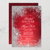 Invitation de la nuptiale de vacances d'hiver (Devant / Derrière)