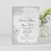 Invitation de la nuptiale de vacances d'hiver (Debout devant)