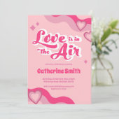 Invitation de la nuptiale hippie super Heart (Debout devant)