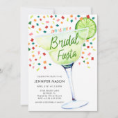 Invitation de la nuptiale mexicaine Fiesta Douche (Devant)