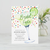 Invitation de la nuptiale mexicaine Fiesta Douche (Debout devant)