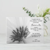 Invitation de la nuptiale noire et blanche Daisy (Debout devant)