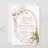 Invitation de la nuptiale Pearl Boho (Devant)
