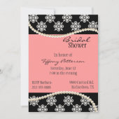 Invitation de la nuptiale Pearls (Devant)