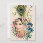 Invitation de la nuptiale Photo indienne (Devant)