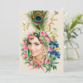 Invitation de la nuptiale Photo indienne (Debout devant)