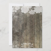 Invitation de la nuptiale russe Mason Jar (Dos)