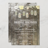 Invitation de la nuptiale russe Mason Jar (Devant / Derrière)