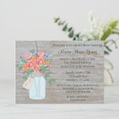 Invitation de la nuptiale russe Mason Jar (Debout devant)