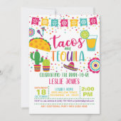 Invitation de la nuptiale Tacos & Tequila - Wh (Devant)