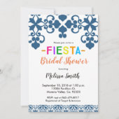 Invitation de la nuptiale Talavera mexicaine (Devant)