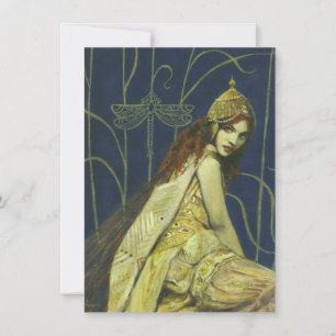 Invitation de la nymphe gothique