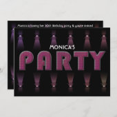 Invitation de la partie (Devant / Derrière)