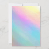 Invitation de la partie Anniversaire de enfant arc (Dos)