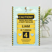 Invitation de la partie Anniversaire de enfant, co (Debout devant)