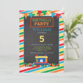 Invitation de la partie Anniversaire de enfant de  (Debout devant)