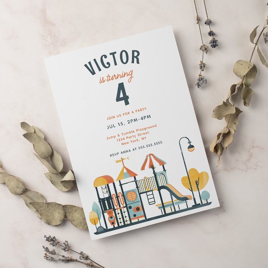 Invitation de la partie Anniversaire de enfant de 