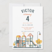 Invitation de la partie Anniversaire de enfant de  (Devant)