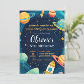 Invitation de la partie Anniversaire de enfant des (Debout devant)