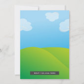 Invitation de la partie Anniversaire de enfant Kit (Dos)