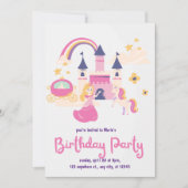 invitation de la partie anniversaire de enfant mig (Devant)